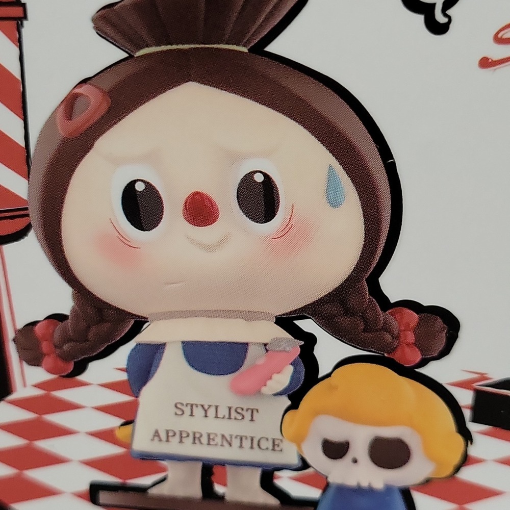 POP MART THE MONSTER Hair Salon Series Confirmed Saloon Apprentice